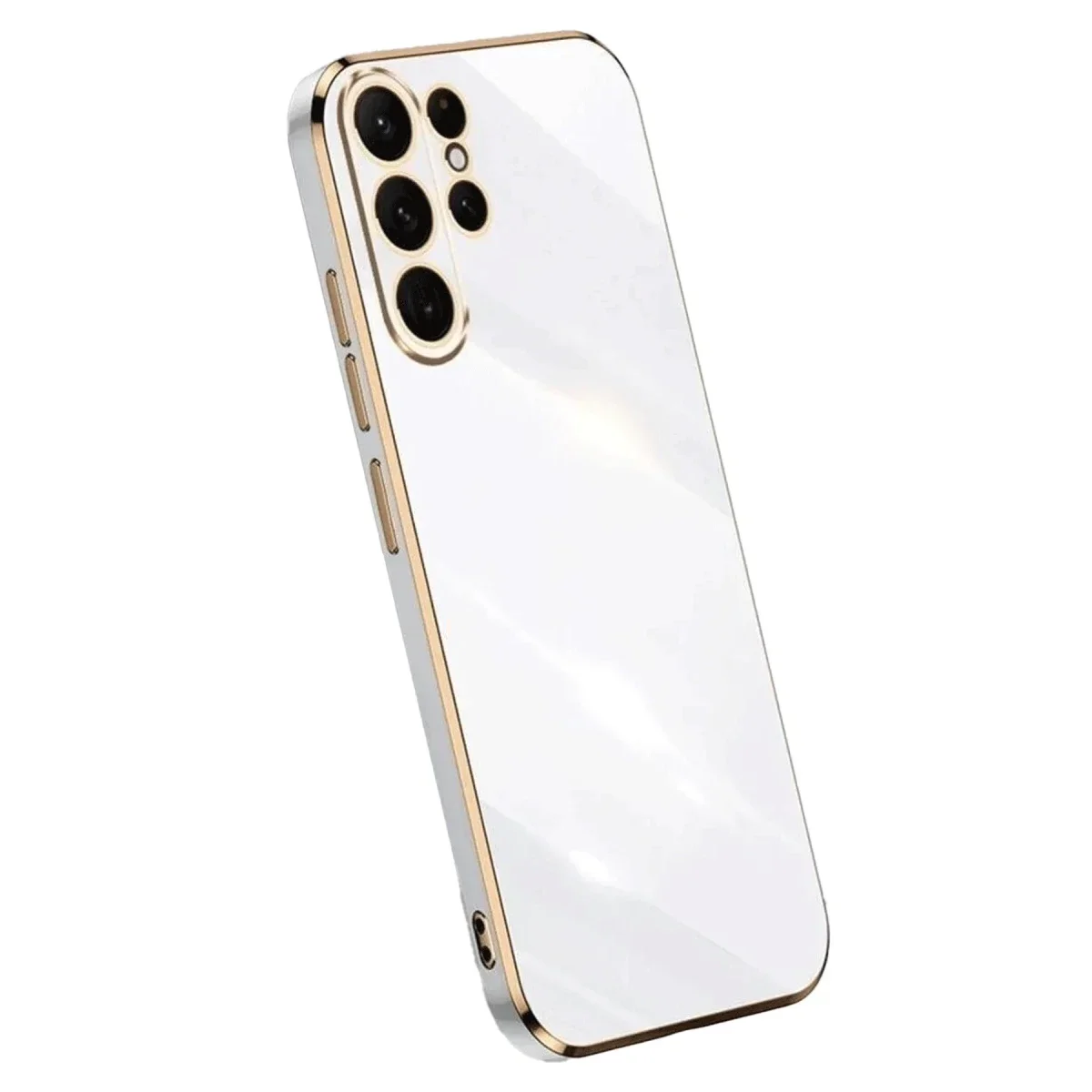Samsung Galaxy S25 Ultra Kılıf Volet Silikon - Beyaz Samsung Galaxy S25 Ultra Kılıf Volet Silikon - Beyaz