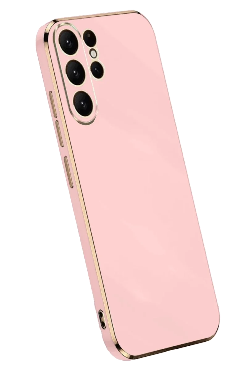 Samsung Galaxy S25 Ultra Kılıf Volet Silikon - Pembe Samsung Galaxy S25 Ultra Kılıf Volet Silikon - Pembe
