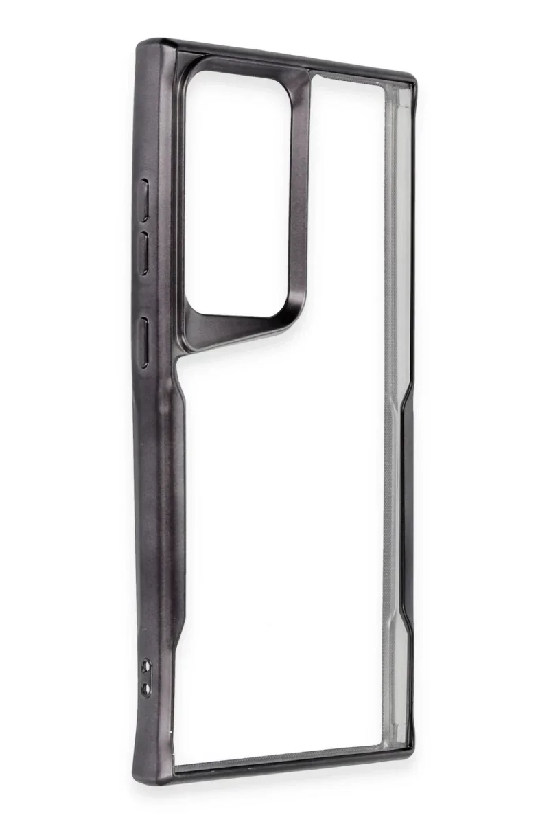 Samsung Galaxy S25 Ultra Kılıf Boyi Silikon Kapak - Siyah