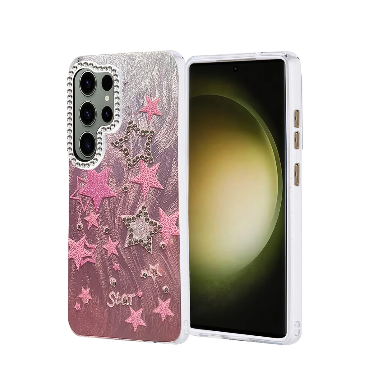 Samsung Galaxy S25 Ultra Kılıf Blade Aynalı Desenli Kapak - Desen 7 Samsung Galaxy S25 Ultra Kılıf Blade Aynalı Desenli Kapak - Desen 7