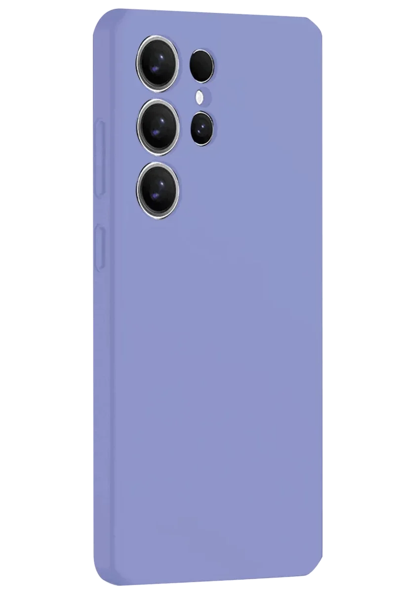Samsung Galaxy S25 Ultra Kılıf Nano içi Kadife Silikon - Lila Samsung Galaxy S25 Ultra Kılıf Nano içi Kadife Silikon - Lila