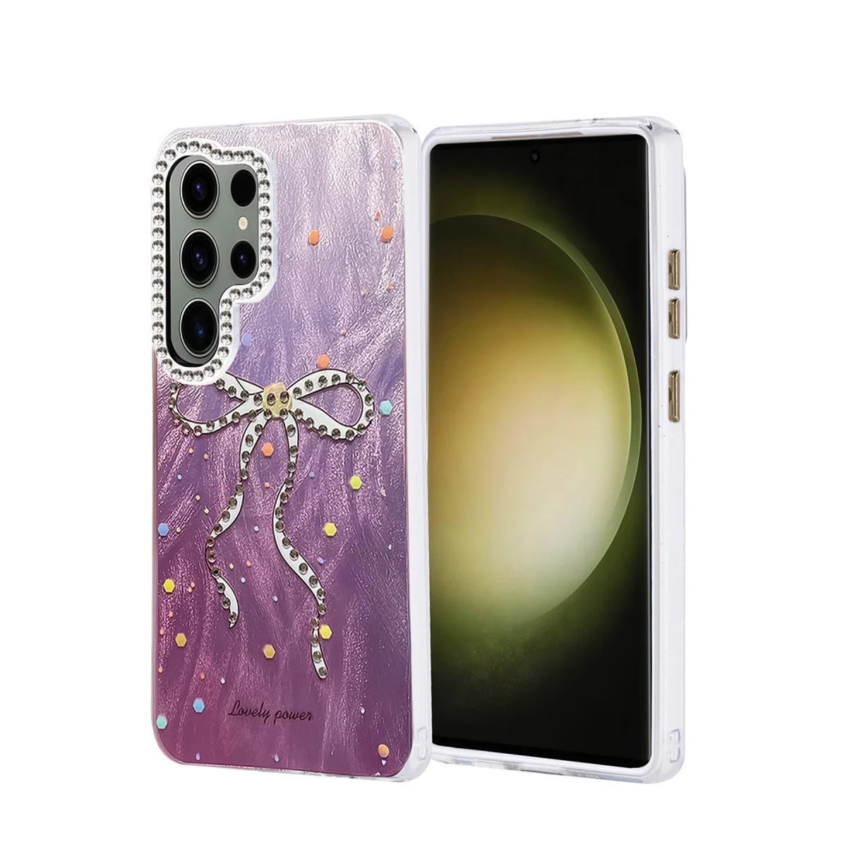 Samsung Galaxy S25 Ultra Kılıf Blade Aynalı Desenli Kapak - Desen 1 Samsung Galaxy S25 Ultra Kılıf Blade Aynalı Desenli Kapak - Desen 1