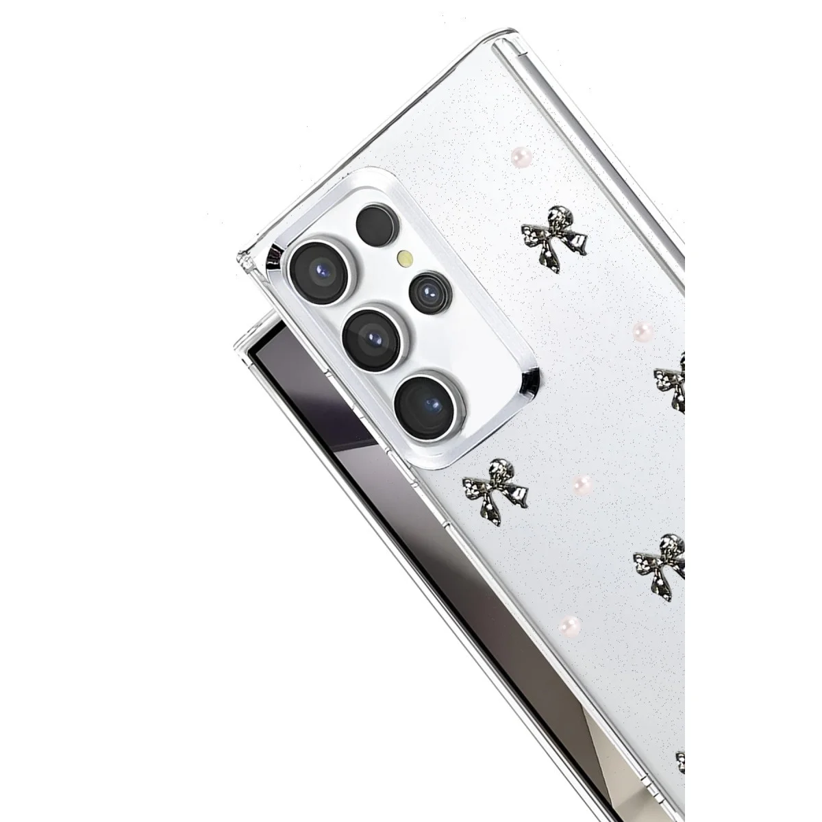 Samsung Galaxy S25 Ultra Fiyonk Desenli Kapak - Desen 8