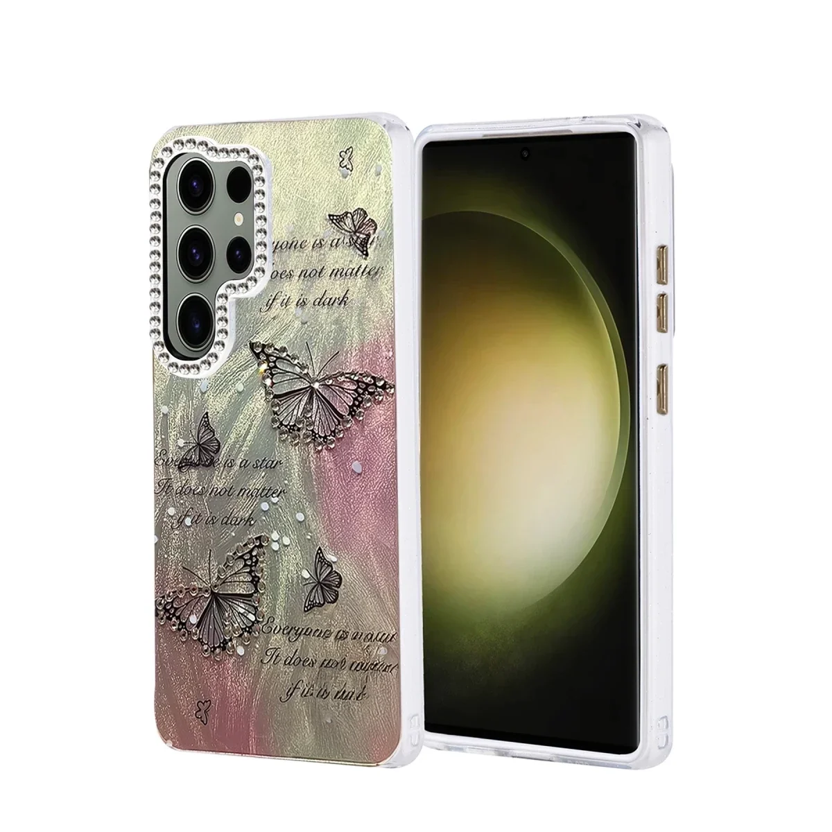Samsung Galaxy S25 Ultra Kılıf Blade Aynalı Desenli Kapak - Desen 6