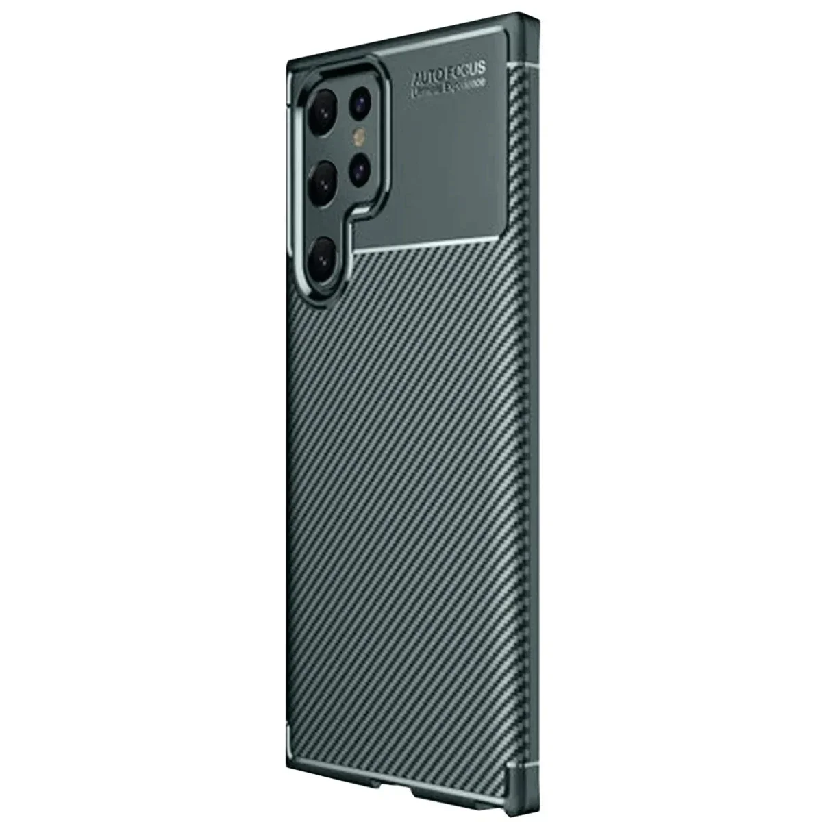 Samsung Galaxy S25 Ultra Kılıf Auto Focus Karbon Kapak - Koyu Yeşil Fiyatı, Yorumları ve Özellikleri