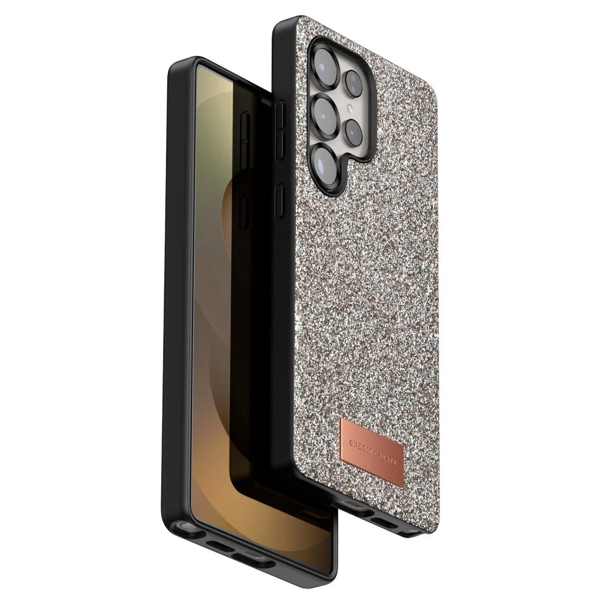 Samsung Galaxy S25 Ultra ile Uyumlu Bright Simli Kapak - Gold Fiyatı, Yorumları ve Özellikleri
