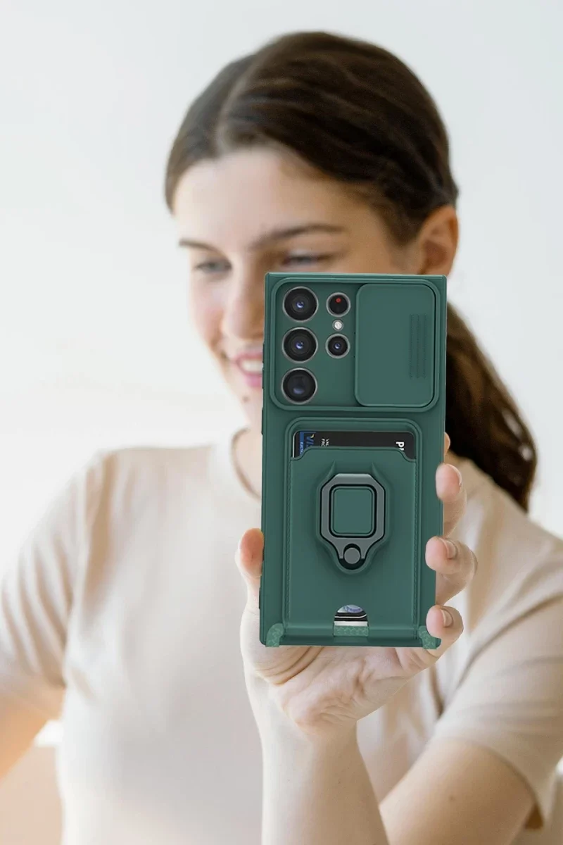 Samsung Galaxy S25 Ultra Kılıf Zuma Kartvizitli Yüzüklü Silikon - Lacivert Fiyatı, Yorumları ve Özellikleri