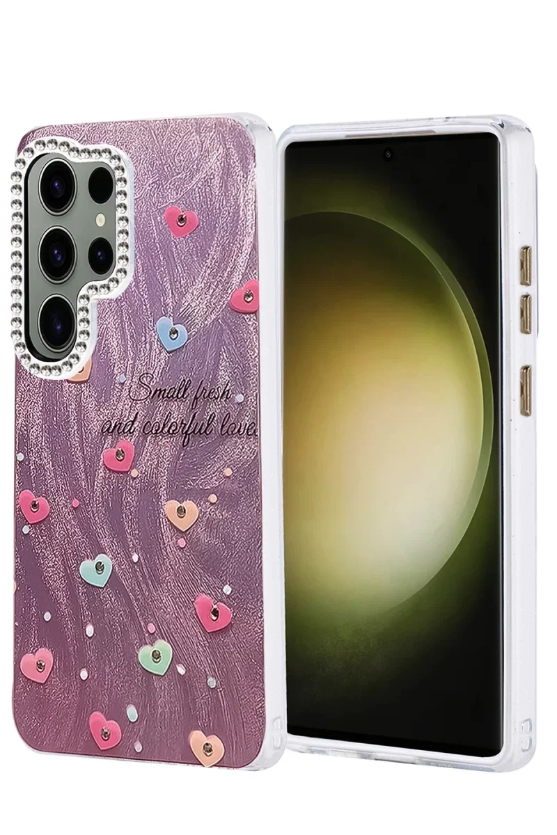 Samsung Galaxy S25 Ultra Kılıf Blade Aynalı Desenli Kapak - Desen 8