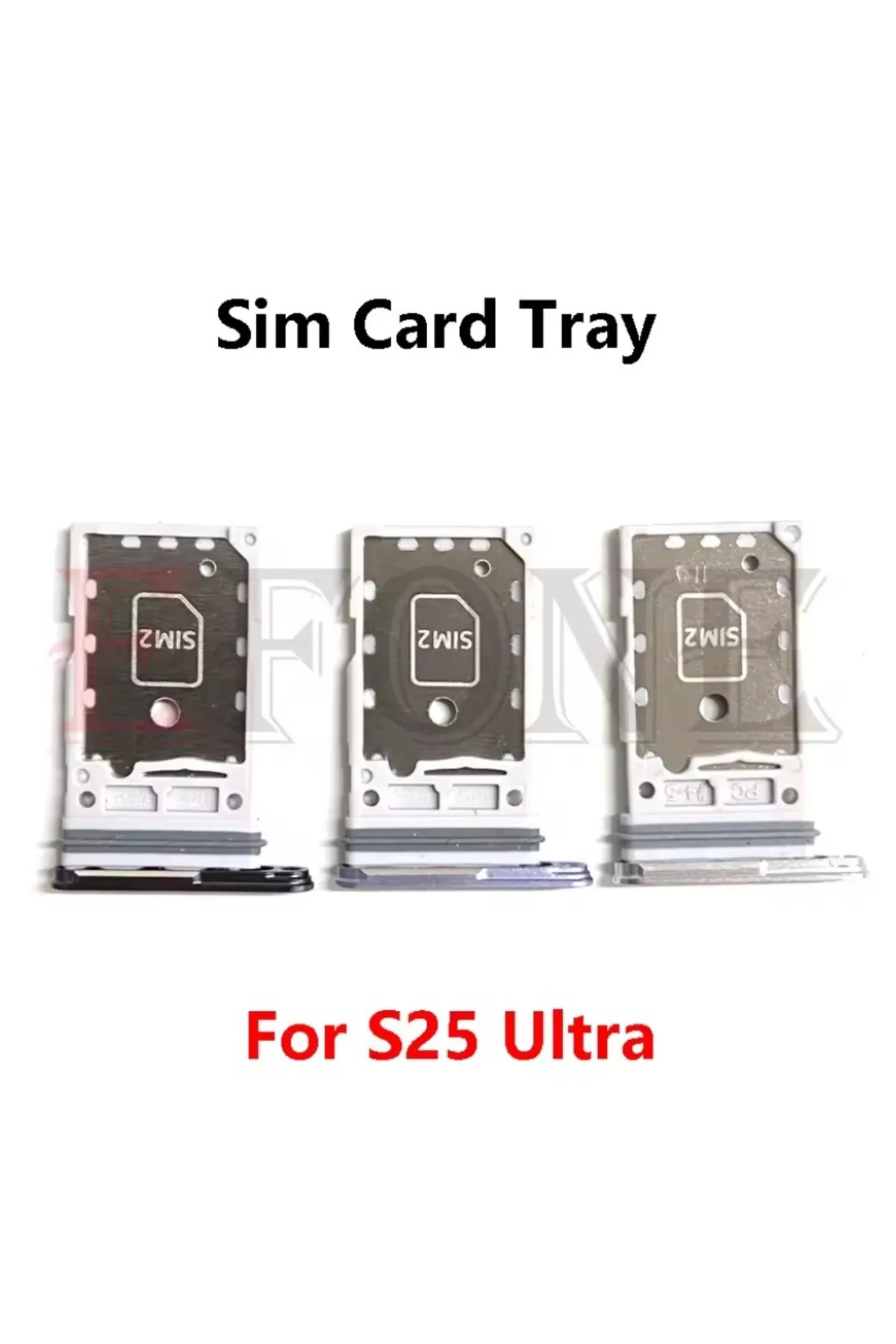 Samsung Galaxy S25 Ultra Sim Tepsisi Sim Tray Siyah