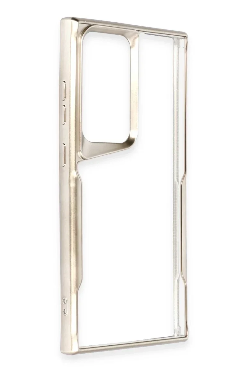 Samsung Galaxy S25 Ultra Kılıf Boyi Silikon Kapak - Titan Gri