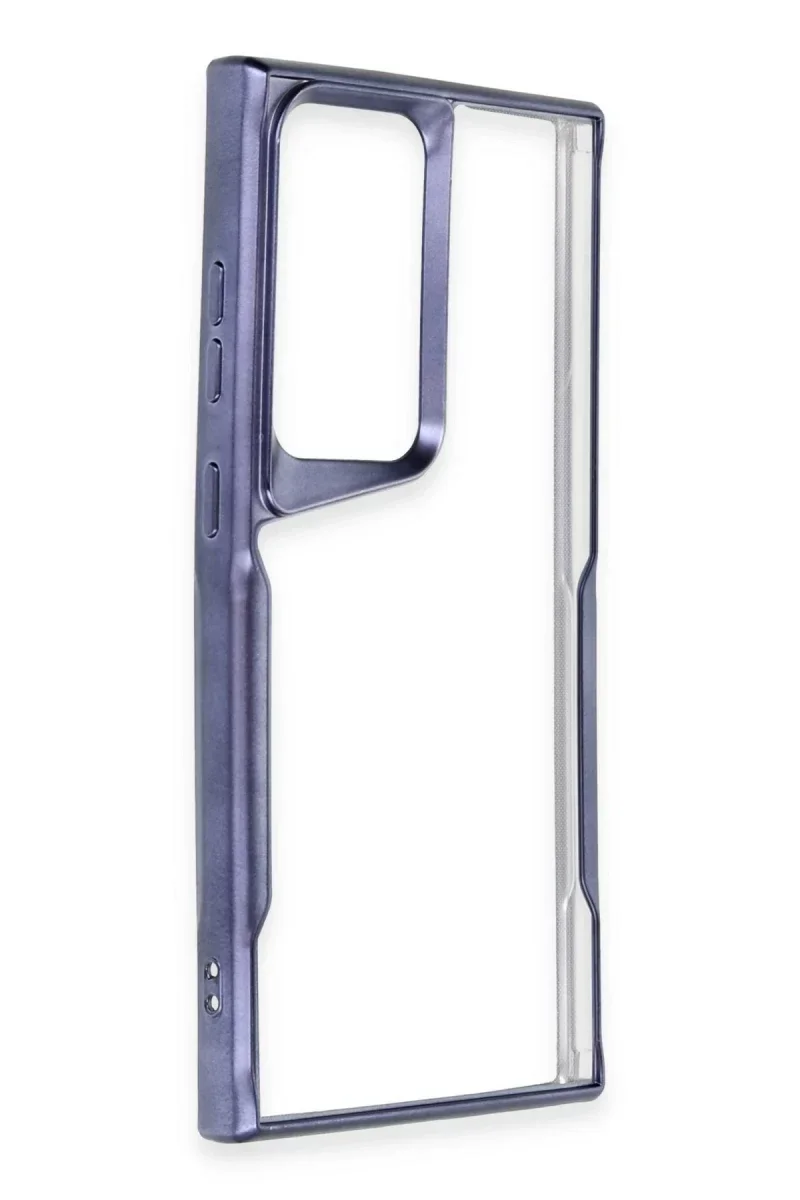 Samsung Galaxy S25 Ultra Kılıf Boyi Silikon Kapak - Lacivert Samsung Galaxy S25 Ultra Kılıf Boyi Silikon Kapak - Lacivert