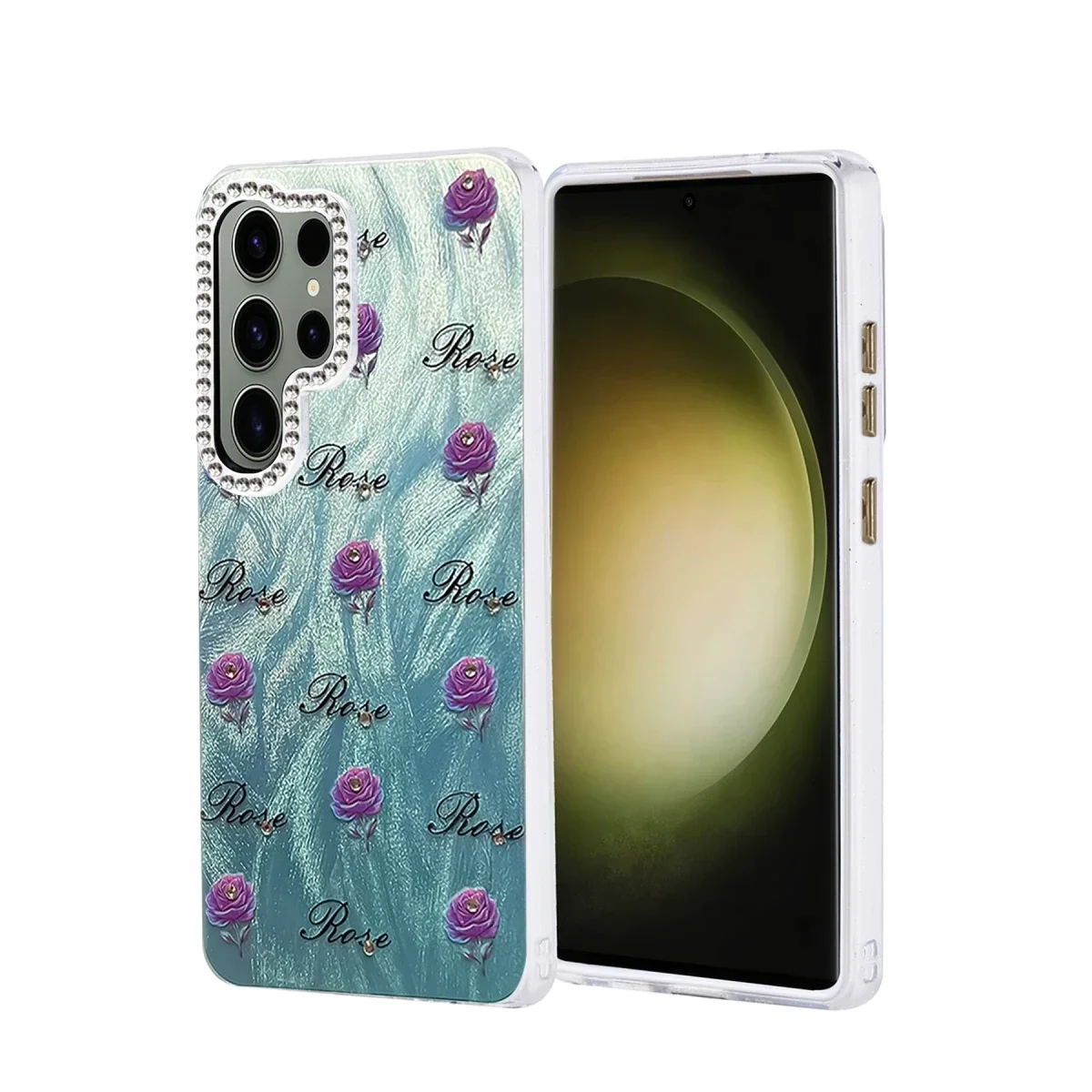 Samsung Galaxy S25 Ultra Kılıf Blade Aynalı Desenli Kapak - Desen 9