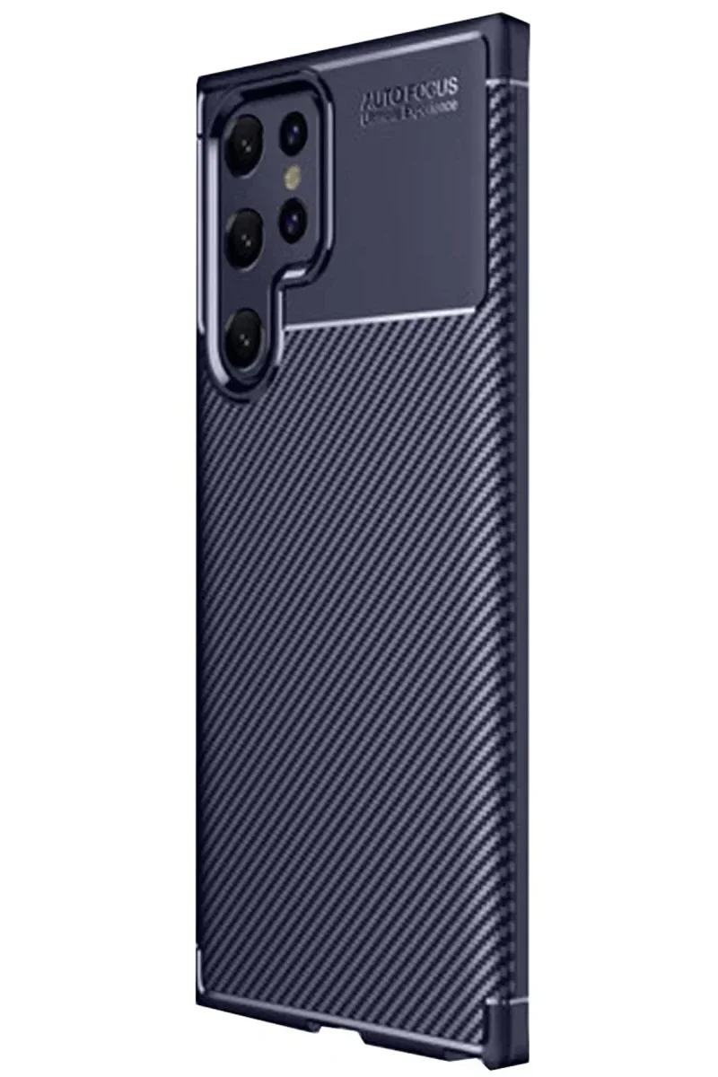 Samsung Galaxy S25 Ultra Kılıf Auto Focus Karbon Kapak - Lacivert Fiyatı, Yorumları ve Özellikleri