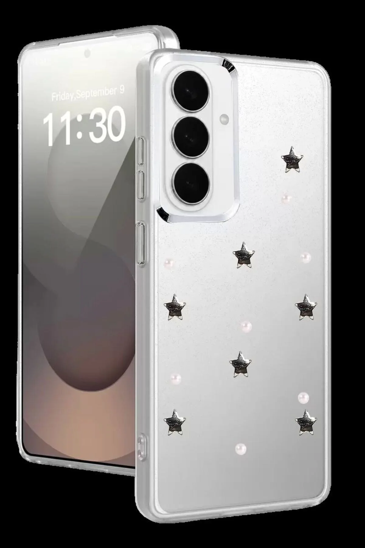 Samsung Galaxy S26 Fiyonk Desenli Kapak - Desen 7