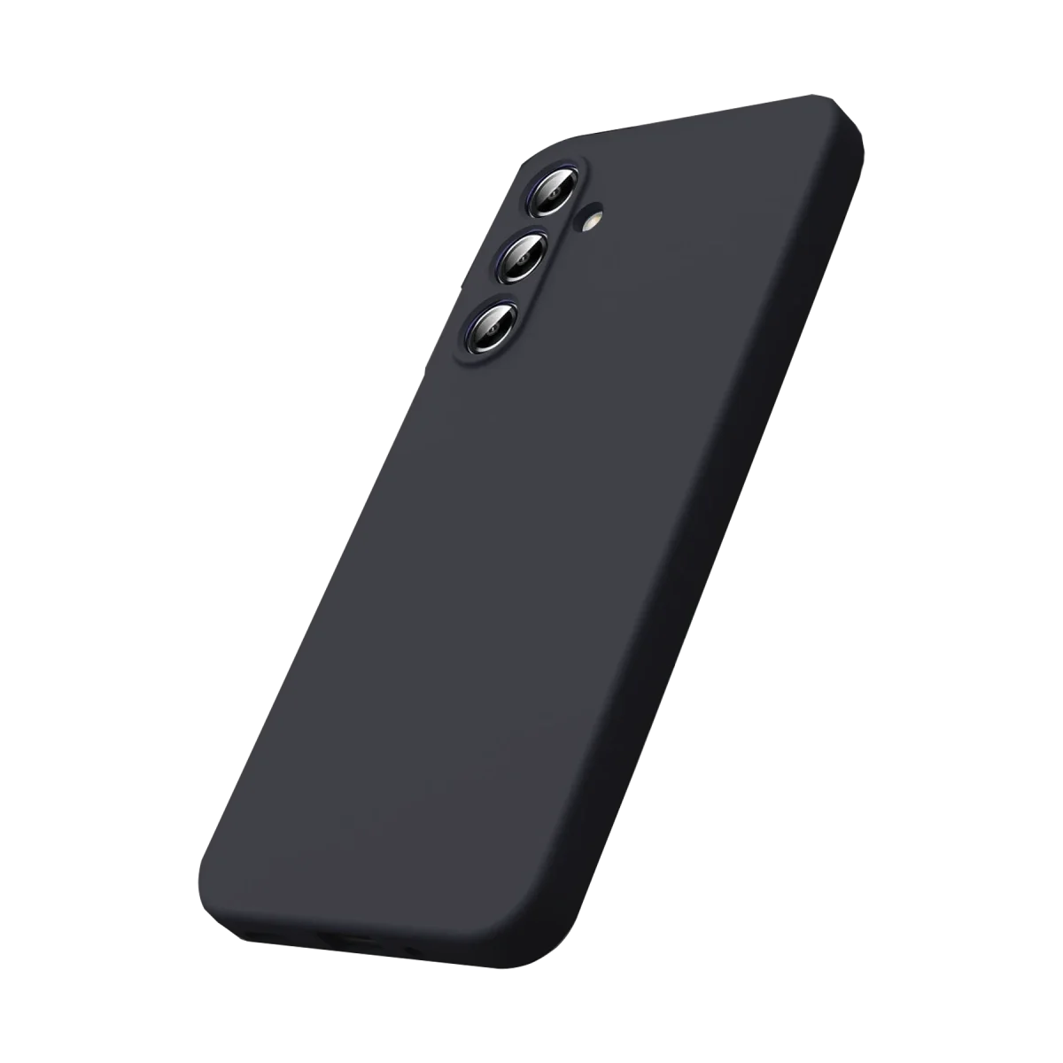 Samsung Galaxy S26 Fe Nano İçi Kadife Silikon - Siyah Samsung Galaxy S26 Fe Nano İçi Kadife Silikon - Siyah