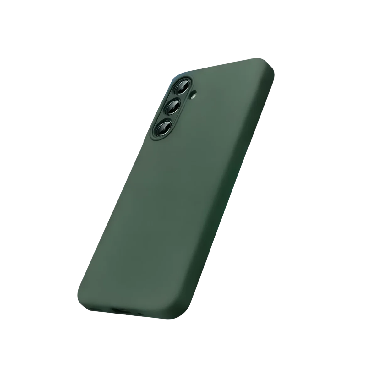 Samsung Galaxy S26 FE Nano içi Kadife Silikon - Koyu Yeşil Samsung Galaxy S26 FE Nano içi Kadife Silikon - Koyu Yeşil