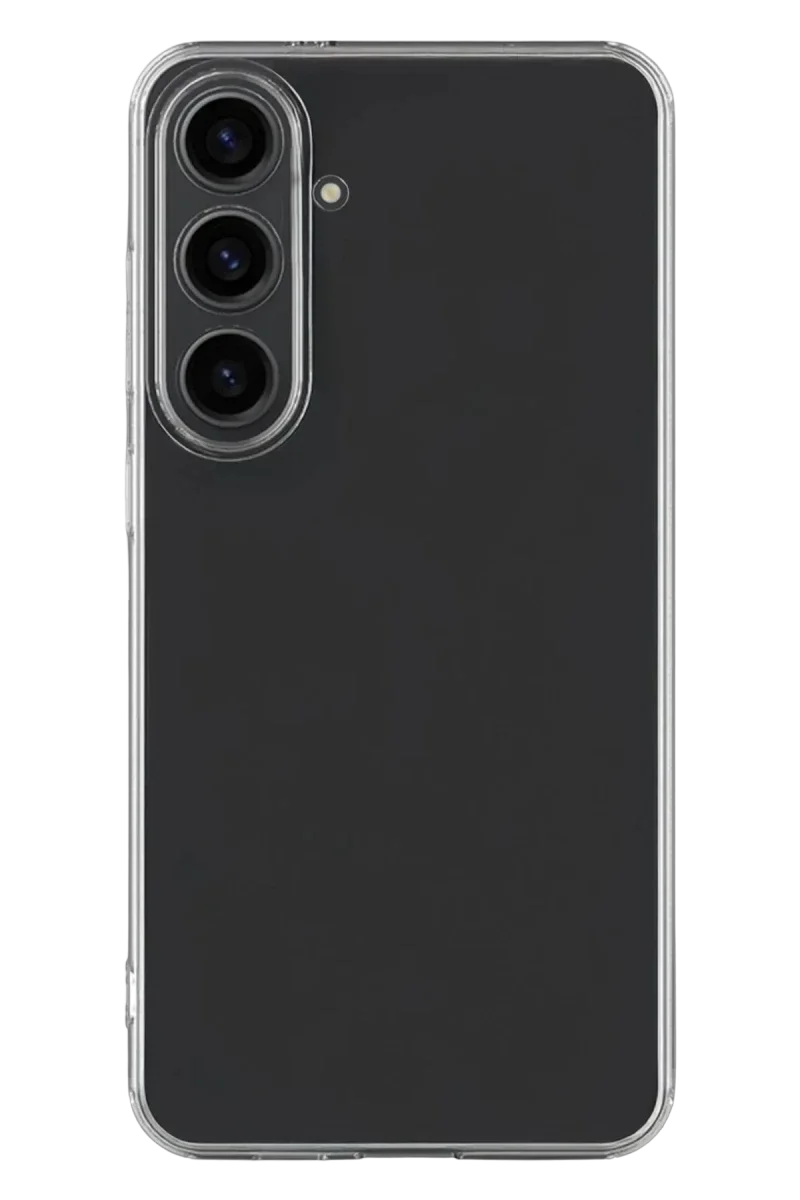 Samsung Galaxy S26 FE Lüx Şeffaf Silikon - Şeffaf Samsung Galaxy S26 FE Lüx Şeffaf Silikon - Şeffaf
