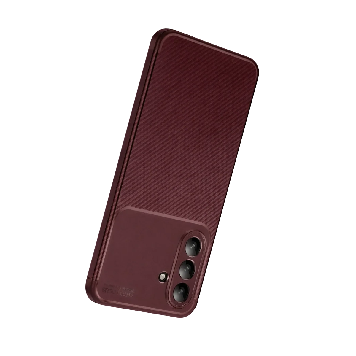 Samsung Galaxy S26 Fe Auto Focus Karbon Kapak - Bordo