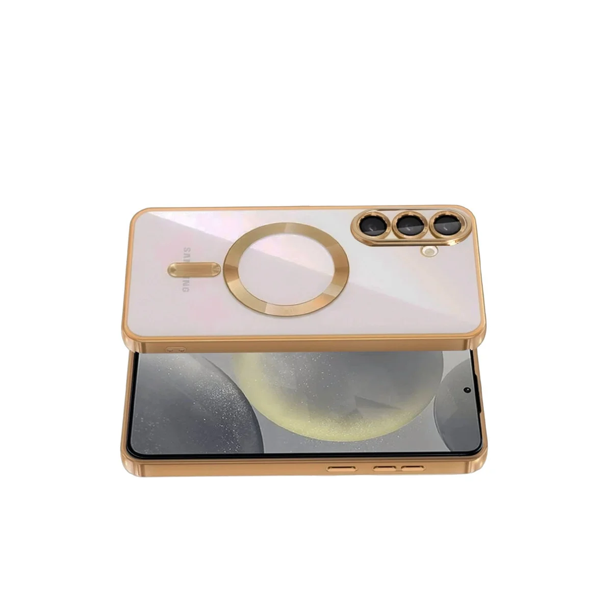 Samsung Galaxy S26 Kross Magneticsafe Kapak - Çöl Titanyum Samsung Galaxy S26 Kross Magneticsafe Kapak - Çöl Titanyum