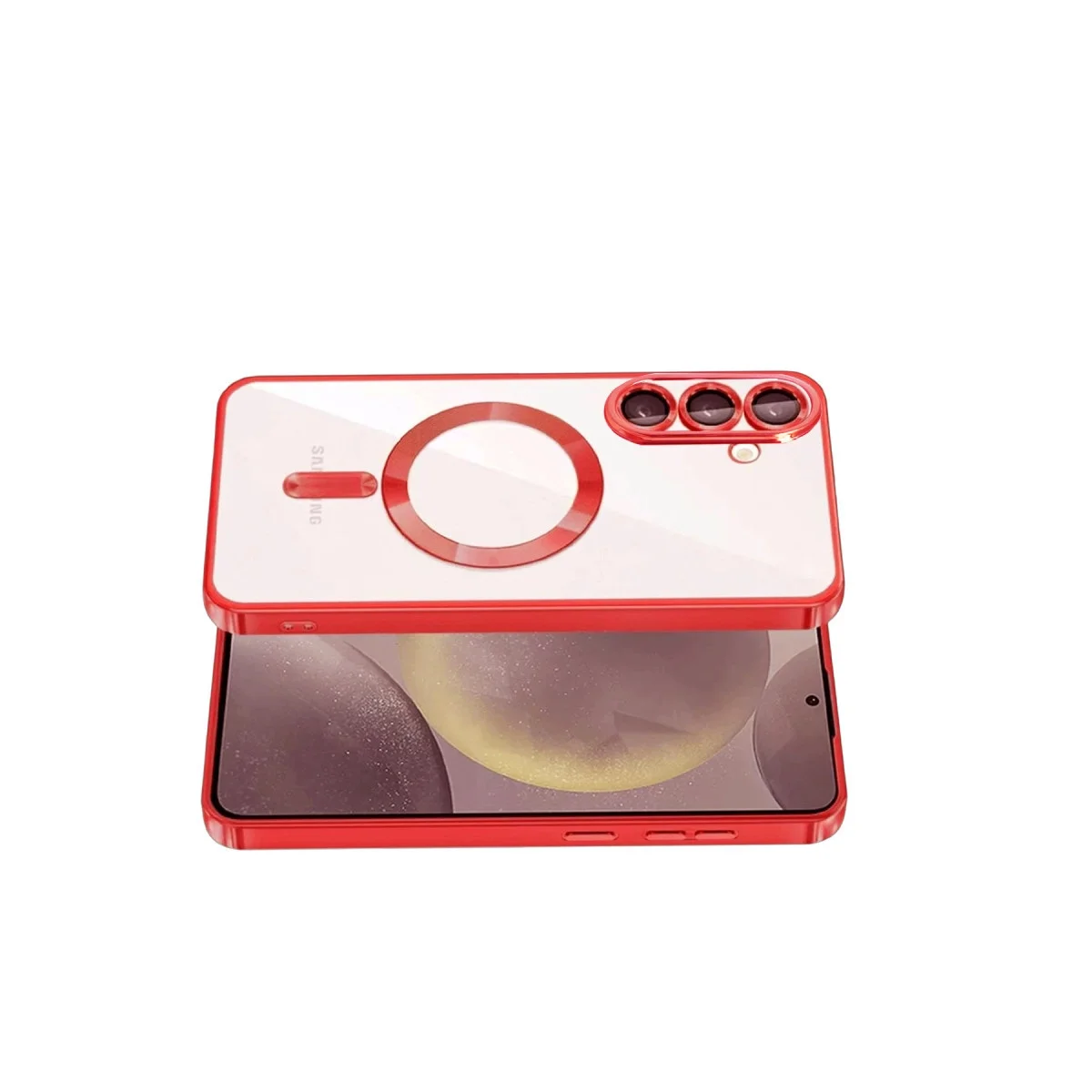 Samsung Galaxy S26 Kross Magneticsafe Kapak - Kırmızı Samsung Galaxy S26 Kross Magneticsafe Kapak - Kırmızı