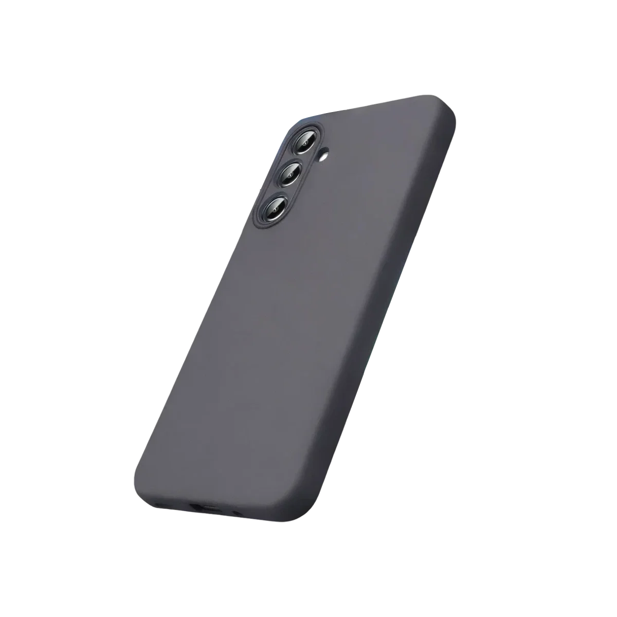 Samsung Galaxy S26 Nano içi Kadife Silikon - Gri