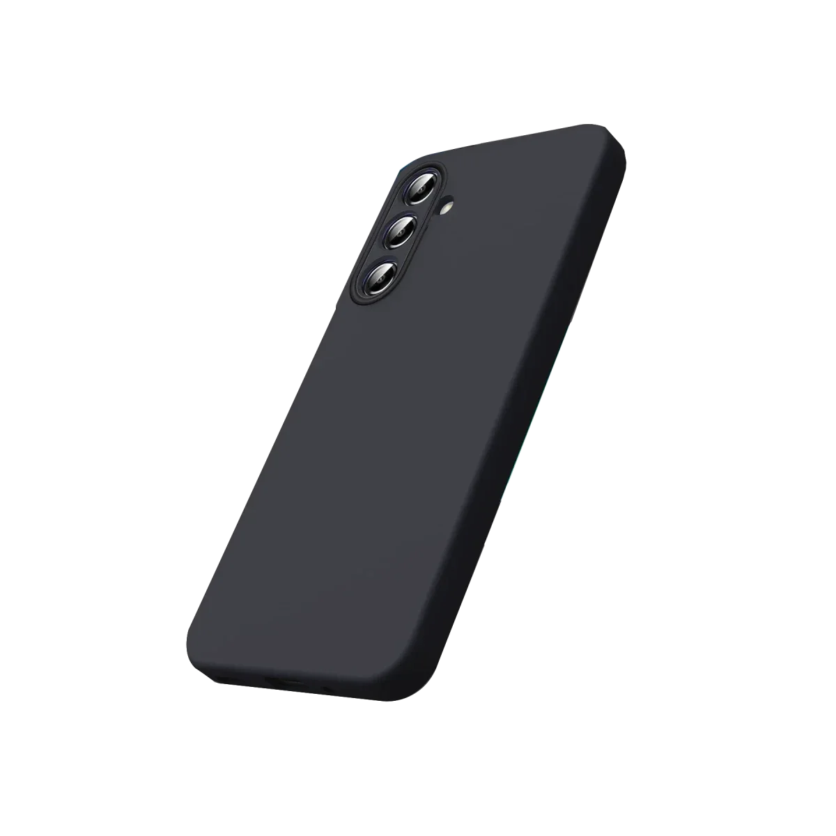 Samsung Galaxy S26 Nano içi Kadife Silikon - Siyah Samsung Galaxy S26 Nano içi Kadife Silikon - Siyah