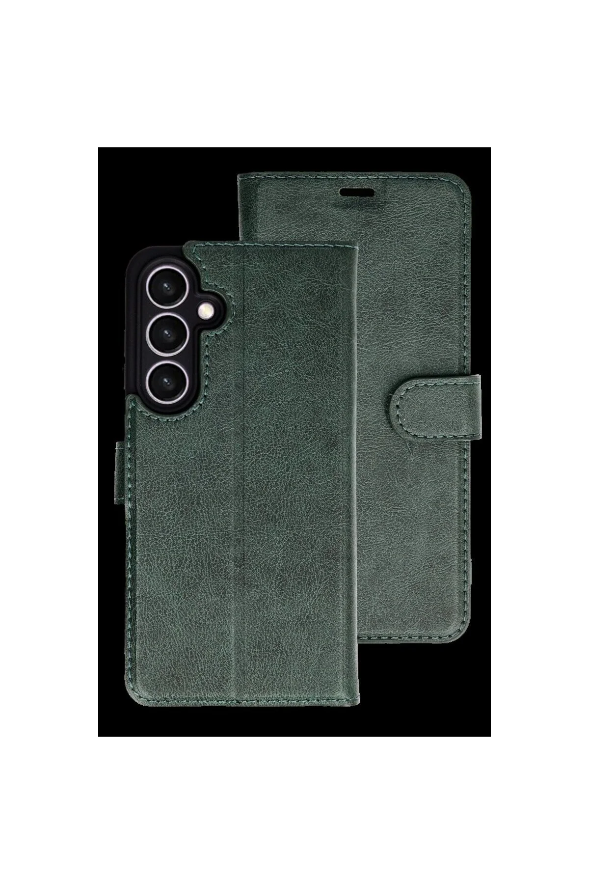 Samsung Galaxy S26 Plus Trend S Plus Kapaklı Kılıf - Yeşil Samsung Galaxy S26 Plus Trend S Plus Kapaklı Kılıf - Yeşil