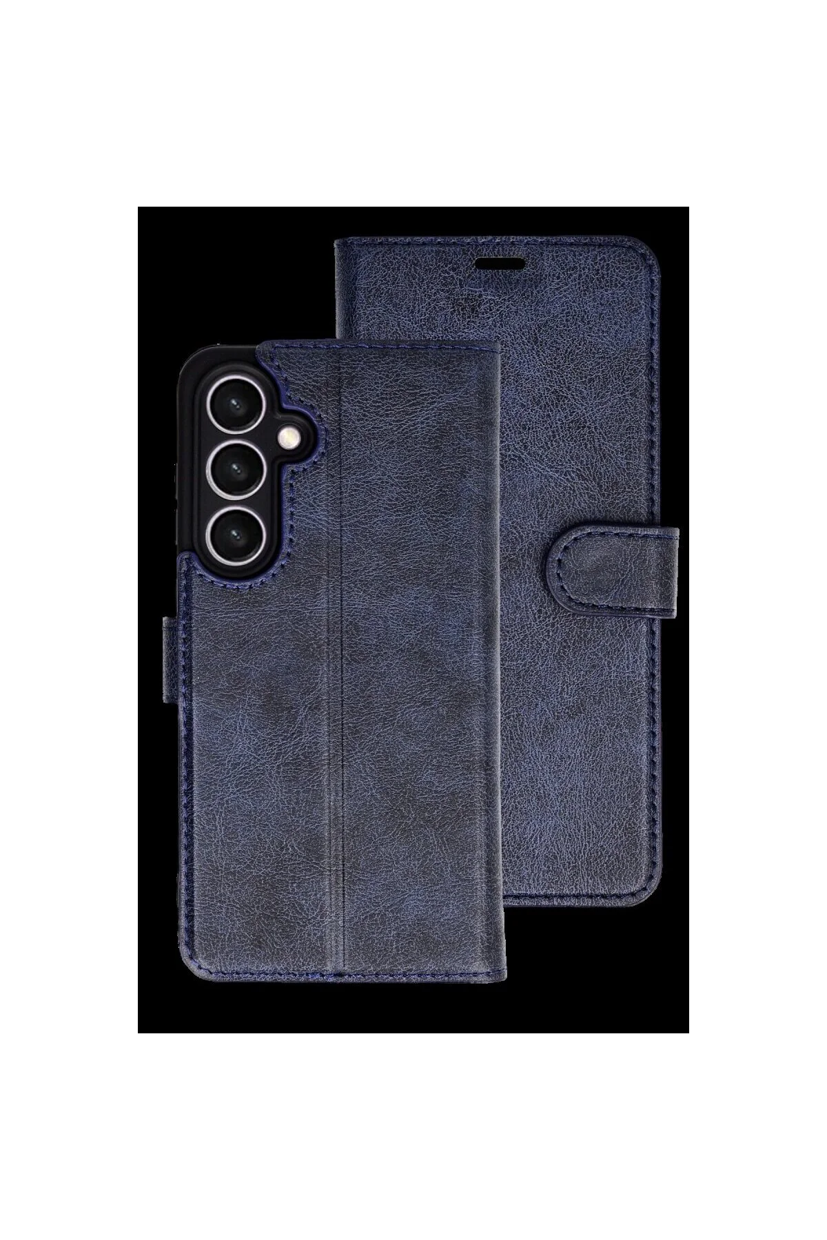 Samsung Galaxy S26 Plus Trend S Plus Kapaklı Kılıf - Lacivert Samsung Galaxy S26 Plus Trend S Plus Kapaklı Kılıf - Lacivert