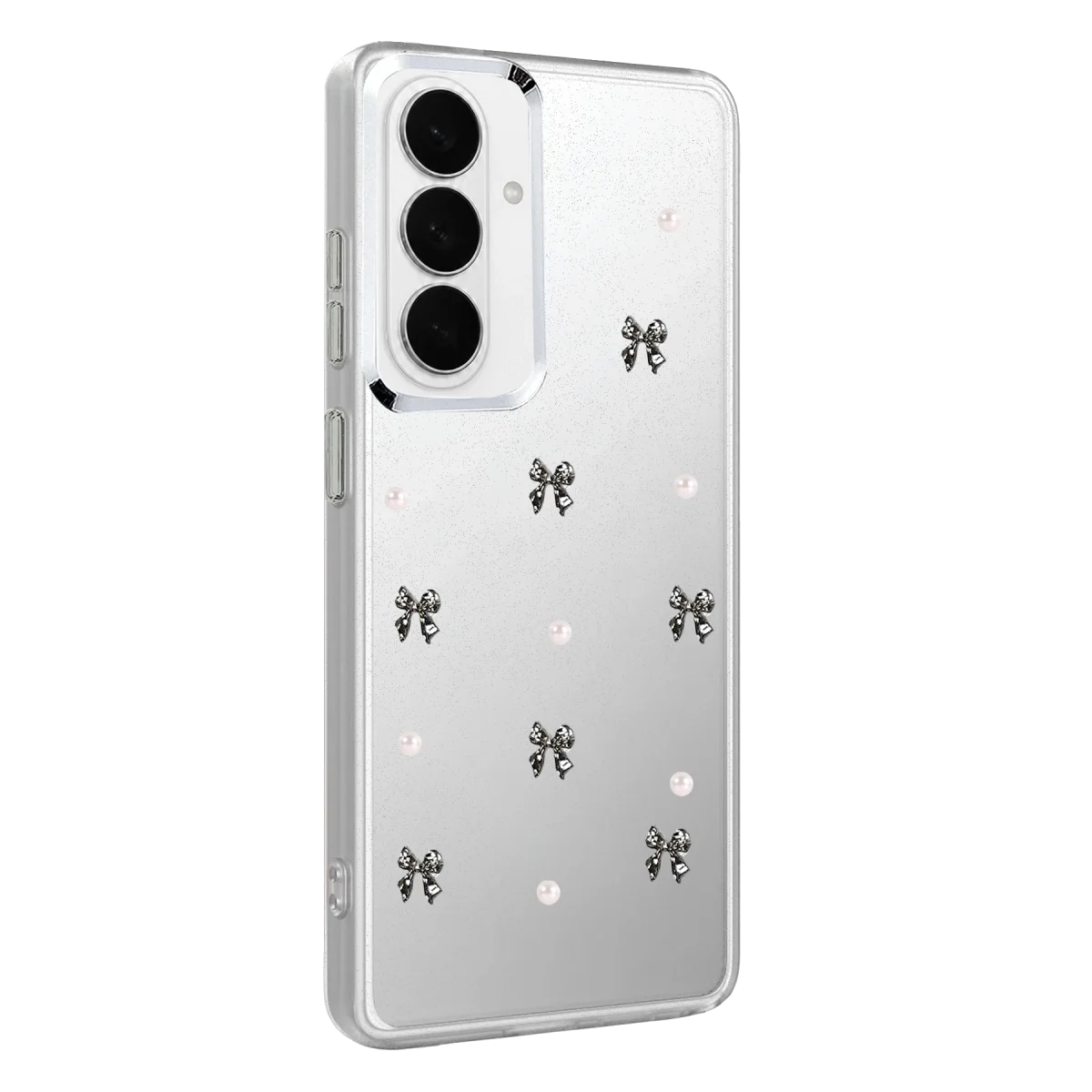 Samsung Galaxy S26 Plus Fiyonk Desenli Kapak - Desen 8