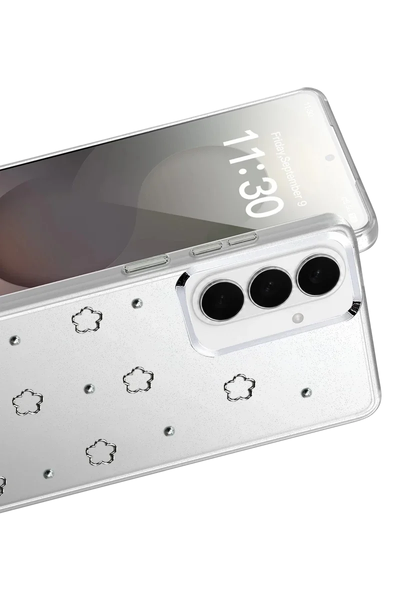 Samsung Galaxy S26 Plus Fiyonk Desenli Kapak - Desen 2