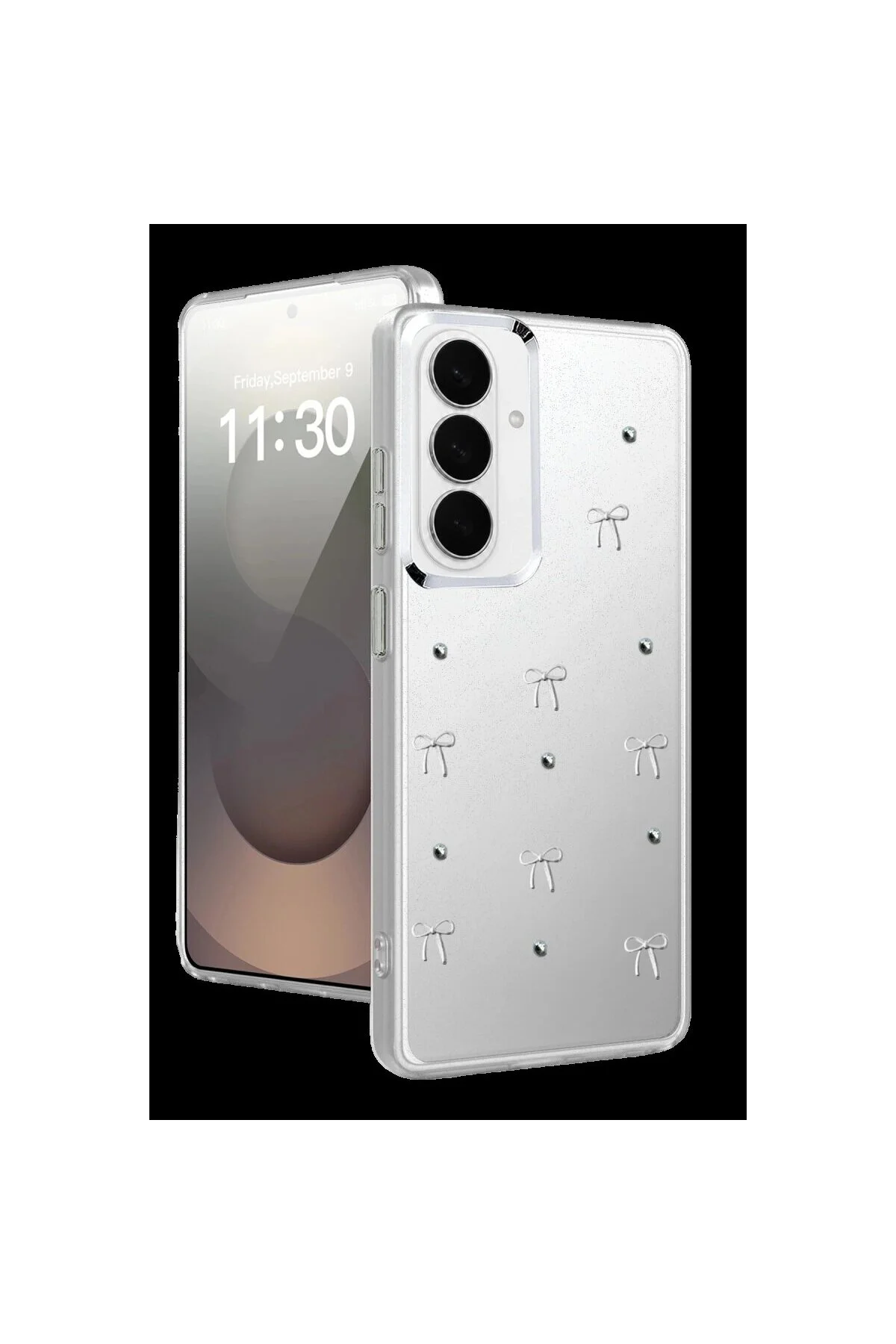 Samsung Galaxy S26 Plus Fiyonk Desenli Kapak - Desen 5 Samsung Galaxy S26 Plus Fiyonk Desenli Kapak - Desen 5