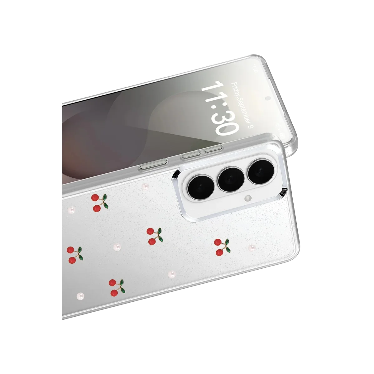 Samsung Galaxy S26 Plus Fiyonk Desenli Kapak - Desen 9