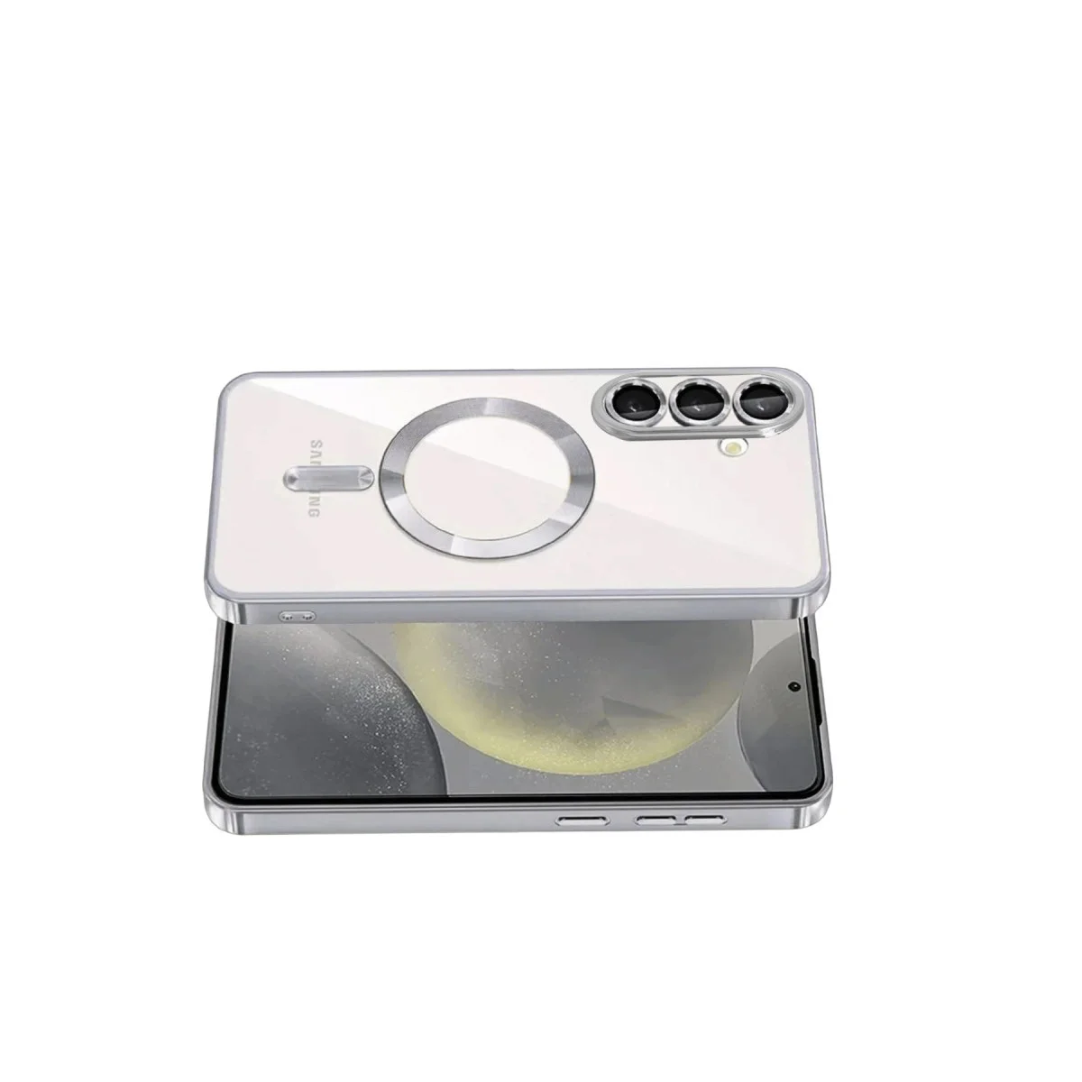 Samsung Galaxy S26 Plus Kross Magneticsafe Kapak - Titan Gri Samsung Galaxy S26 Plus Kross Magneticsafe Kapak - Titan Gri