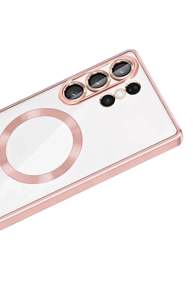 Samsung Galaxy S26 Ultra Kross Magneticsafe Kapak - Rose Samsung Galaxy S26 Ultra Kross Magneticsafe Kapak - Rose