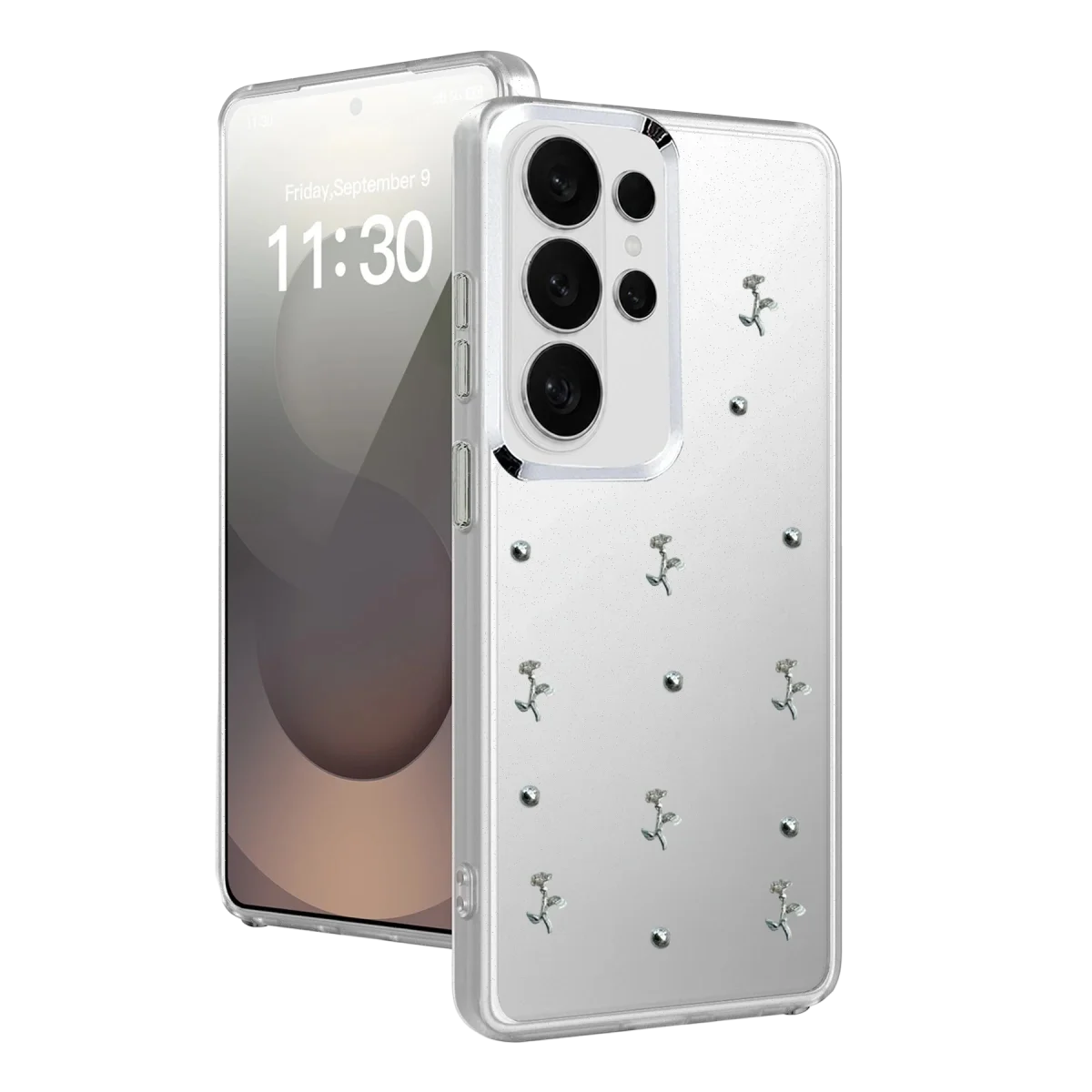 Samsung Galaxy S26 Ultra Fiyonk Desenli Kapak - Desen 4 Samsung Galaxy S26 Ultra Fiyonk Desenli Kapak - Desen 4