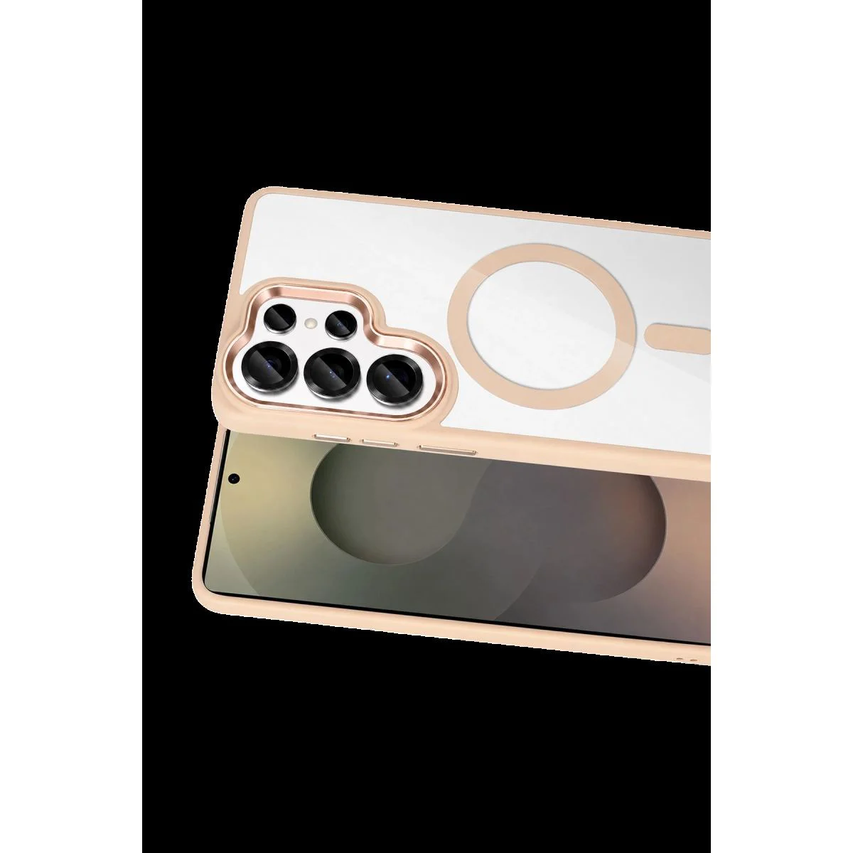 Samsung Galaxy S26 Ultra ile Uyumlu Terea Magsafe Kapak - Pembe Samsung Galaxy S26 Ultra ile Uyumlu Terea Magsafe Kapak - Pembe