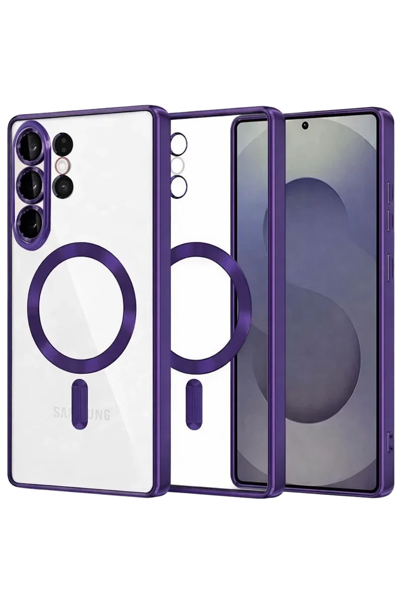 Samsung Galaxy S26 Ultra Kross Magneticsafe Kapak - Mor