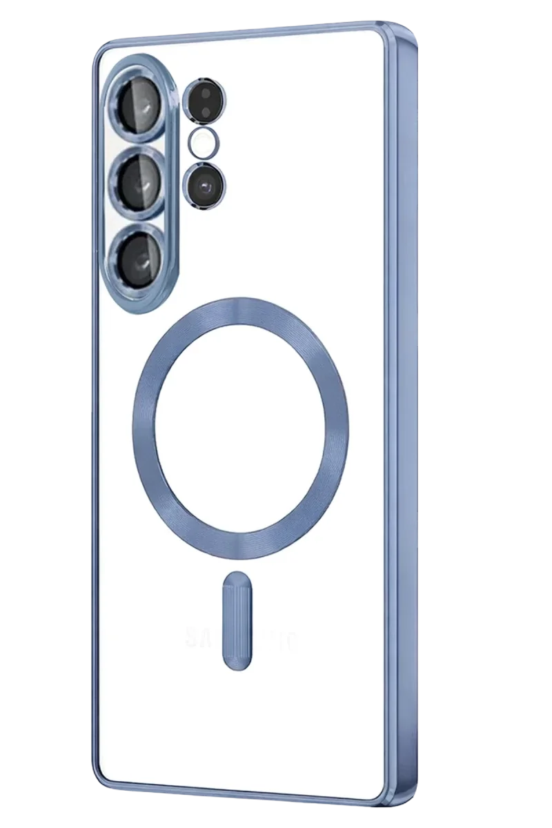 Samsung Galaxy S26 Ultra Kross Magneticsafe Kapak - Sierra Blue Samsung Galaxy S26 Ultra Kross Magneticsafe Kapak - Sierra Blue