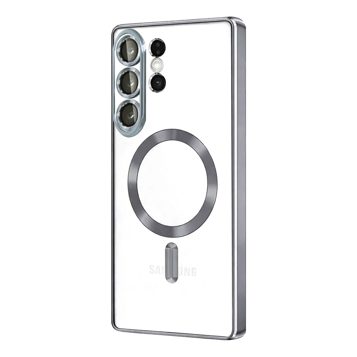Samsung Galaxy S26 Ultra Kross Magneticsafe Kapak - Titan Gri Samsung Galaxy S26 Ultra Kross Magneticsafe Kapak - Titan Gri