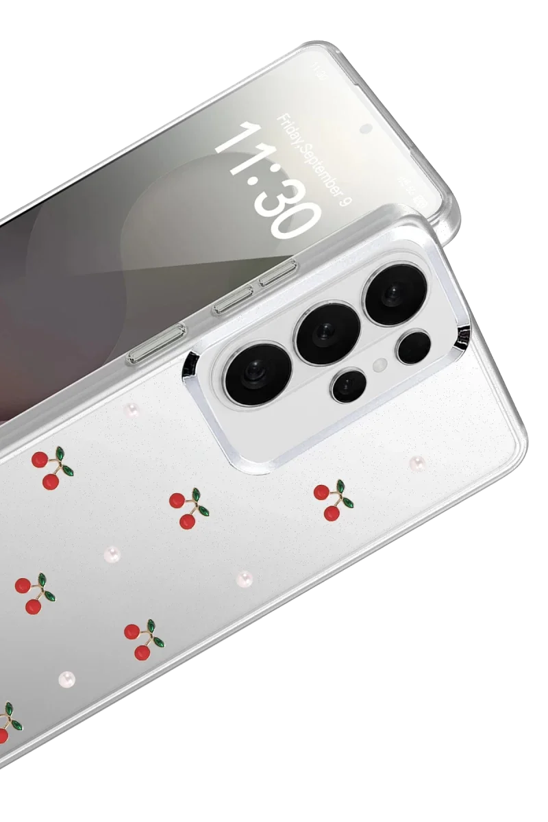 Samsung Galaxy S26 Ultra Fiyonk Desenli Kapak - Desen 9