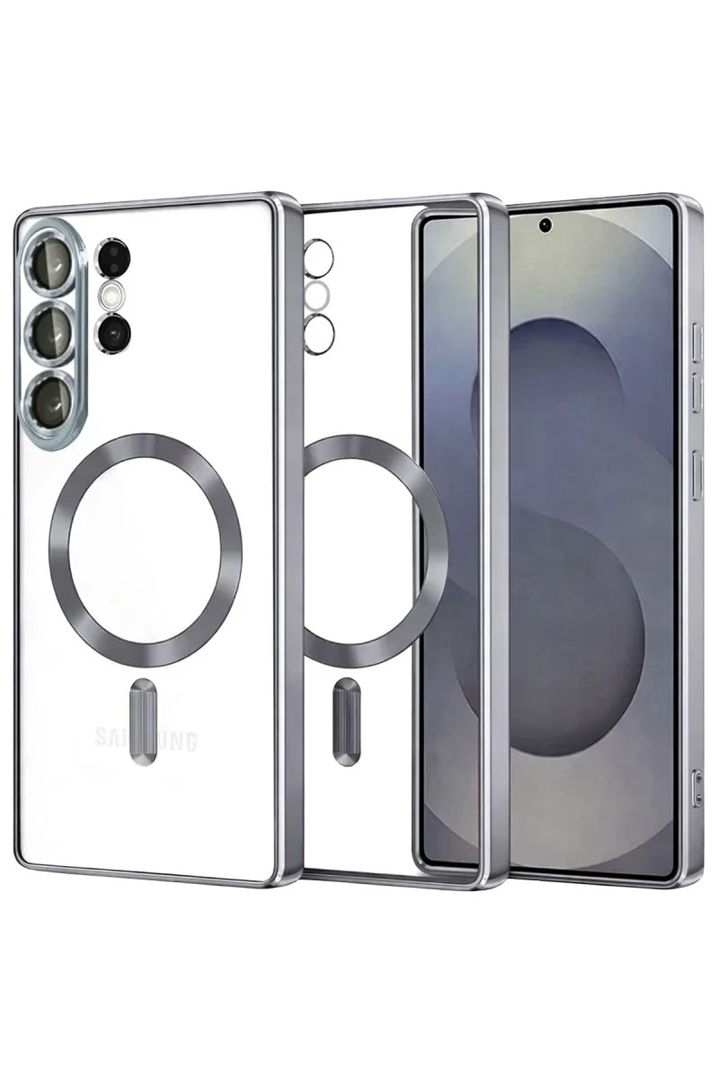 Samsung Galaxy S26 Ultra Kross Magneticsafe Kapak - Titan Gri