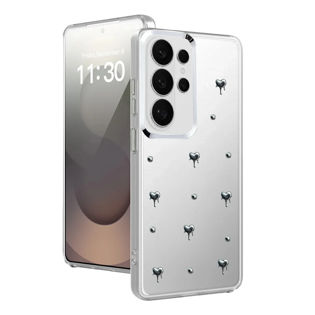 Samsung Galaxy S26 Ultra Fiyonk Desenli Kapak - Desen 1