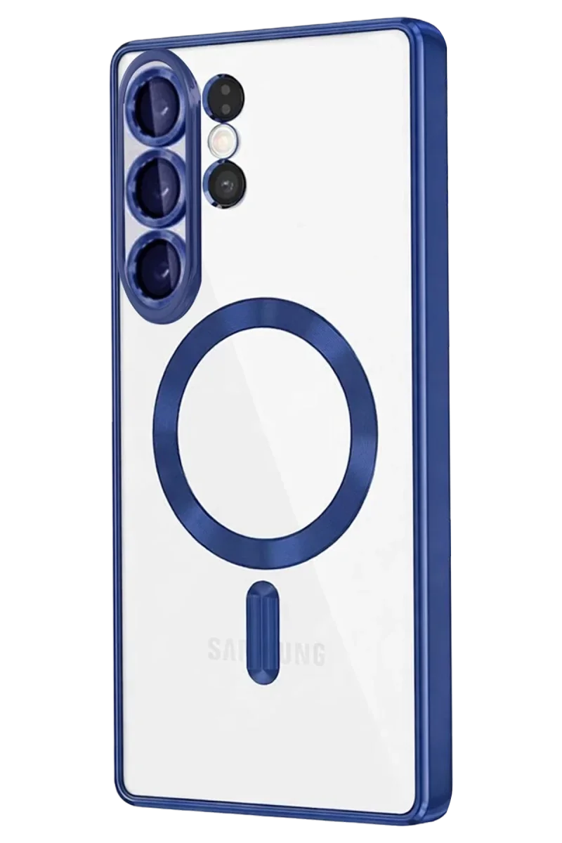 Samsung Galaxy S26 Ultra Kross Magneticsafe Kapak - Lacivert