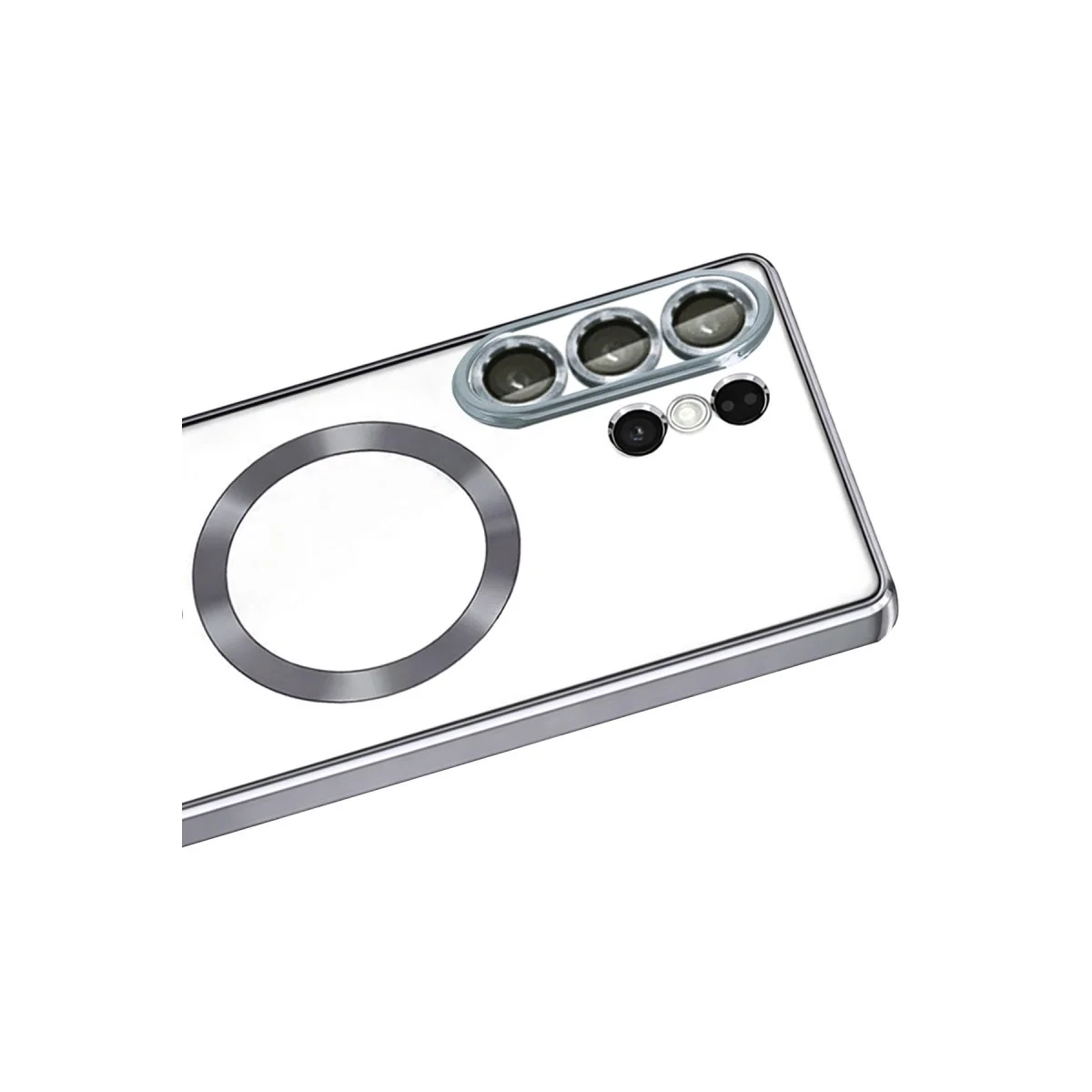 Samsung Galaxy S26 Ultra Kross Magneticsafe Kapak - Titan Gri Samsung Galaxy S26 Ultra Kross Magneticsafe Kapak - Titan Gri
