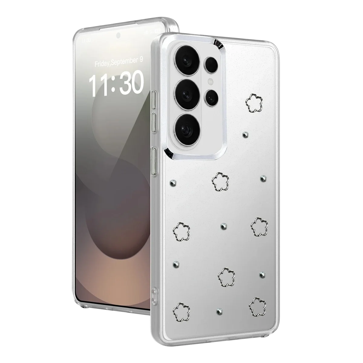 Samsung Galaxy S26 Ultra Fiyonk Desenli Kapak - Desen 2
