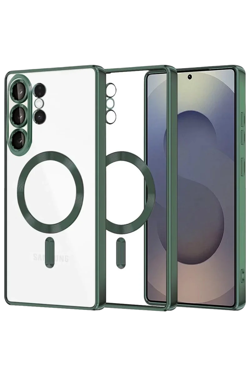 Samsung Galaxy S26 Ultra Kross Magneticsafe Kapak - Koyu Yeşil Fiyatı, Yorumları ve Özellikleri