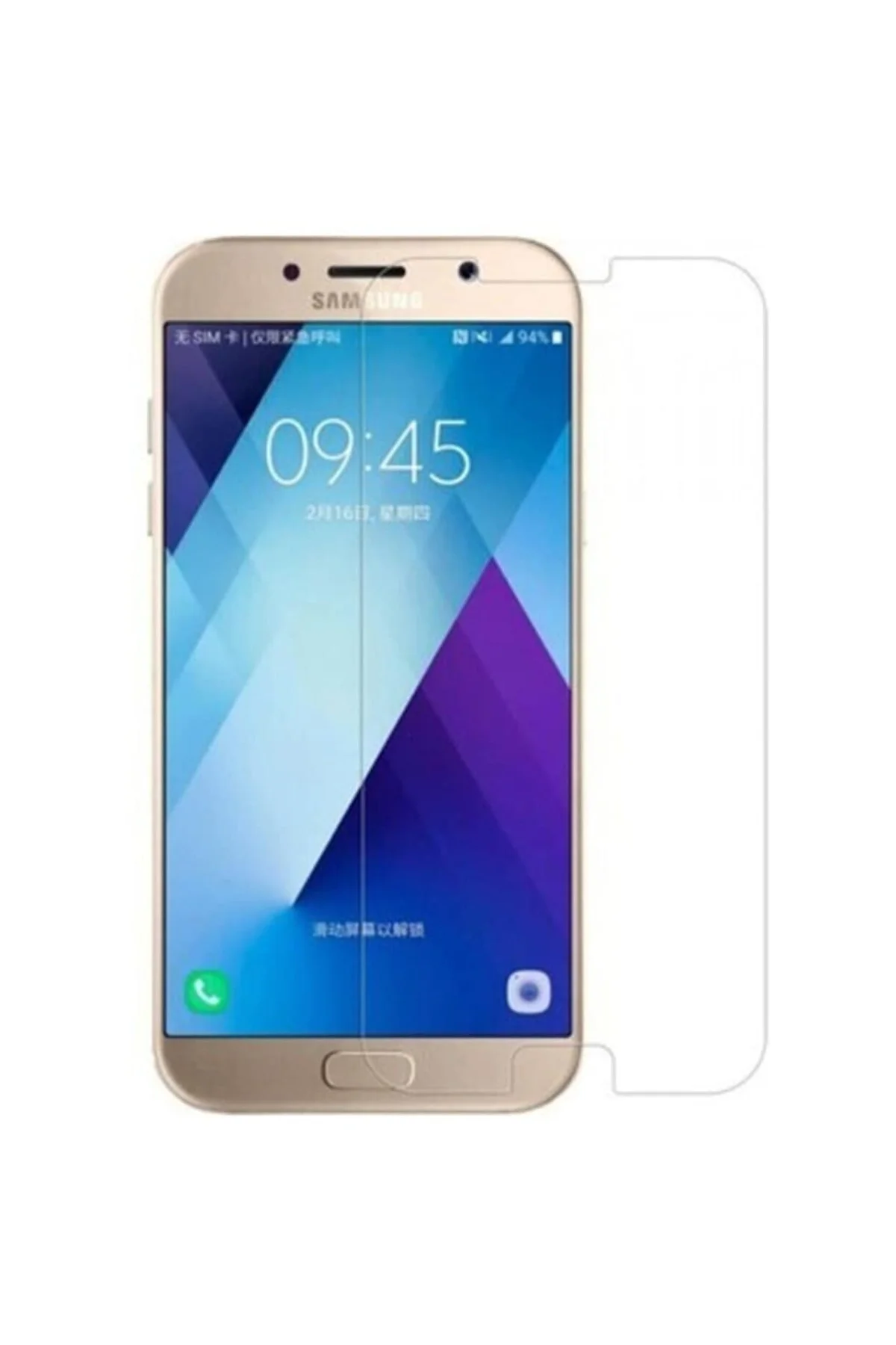 Samsung Galaxy S7 Uyumlu 9h Tamperli Kırılmaz Kısa Maxi Cam Ekran