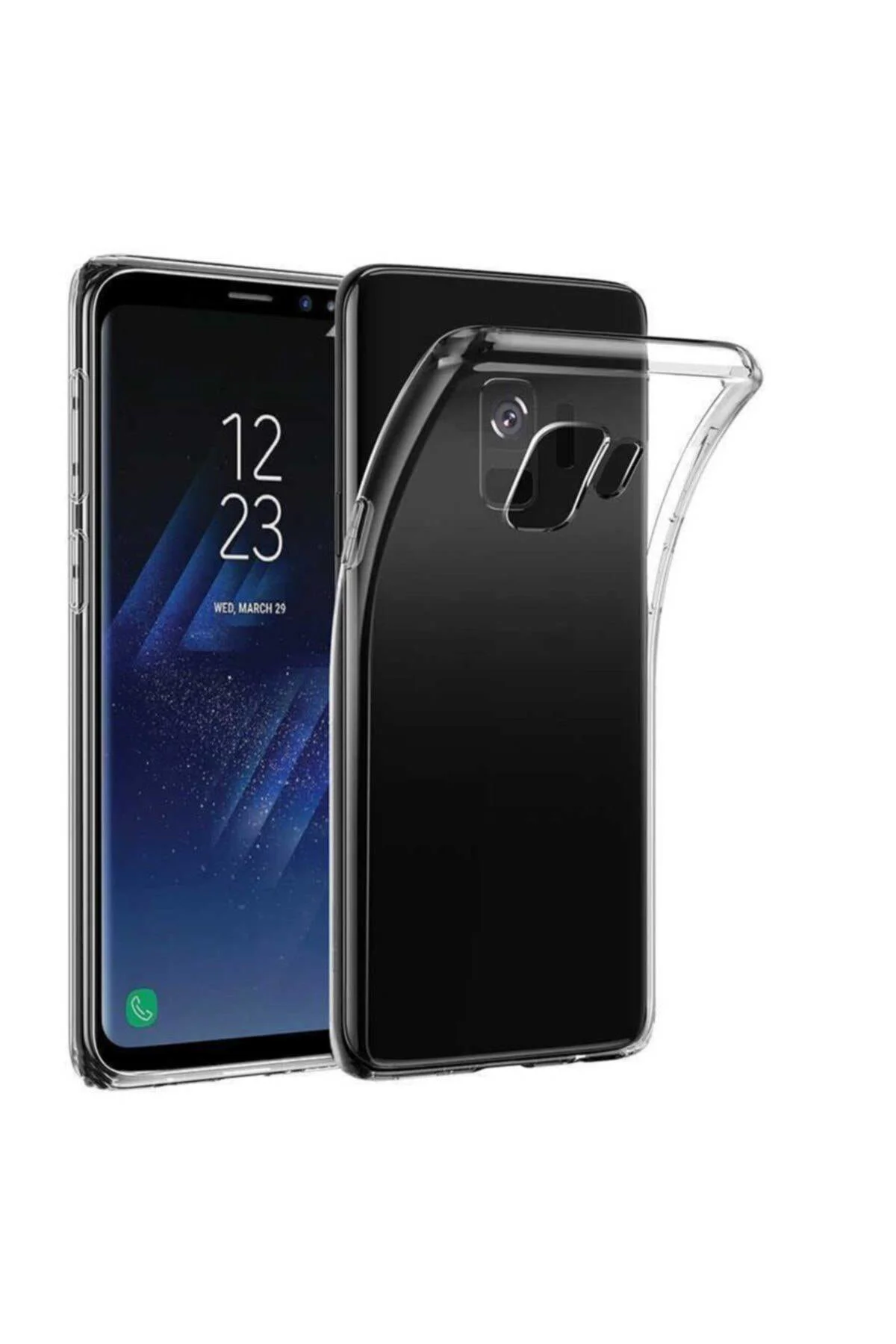 Samsung Galaxy S9 Premium Silikon Kılıf Şeffaf Samsung Galaxy S9 Premium Silikon Kılıf Şeffaf