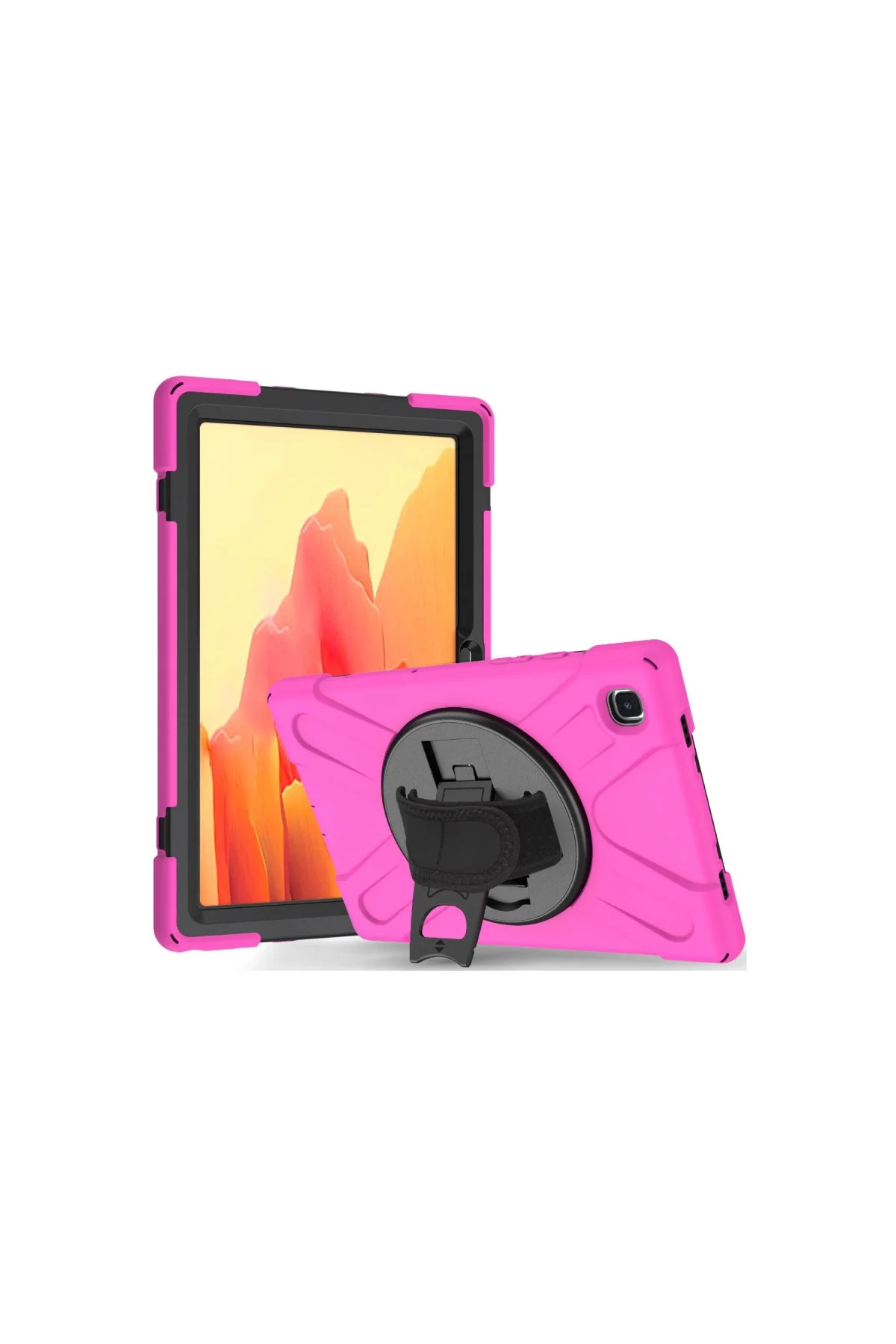Samsung Galaxy T220 Tab A7 Lite 8.7 Kılıf Amazing Tablet Kapak - Pembe Samsung Galaxy T220 Tab A7 Lite 8.7 Kılıf Amazing Tablet Kapak - Pembe