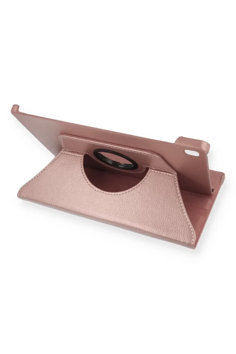 Samsung Galaxy T500 Tab A7 10.4 Kılıf 360 Tablet Deri Kılıf - Rose Gold Samsung Galaxy T500 Tab A7 10.4 Kılıf 360 Tablet Deri Kılıf - Rose Gold